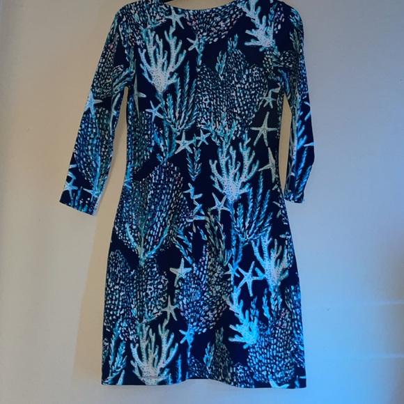 Lilly Pulitzer Clarke French Terry Dress in Good Reef Size XS - Picture 9 of 10